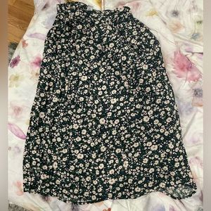 Floral Midi Skirt